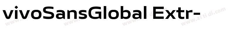 vivoSansGlobal Extr字体转换 vivoSansGlobal Extr字体转换